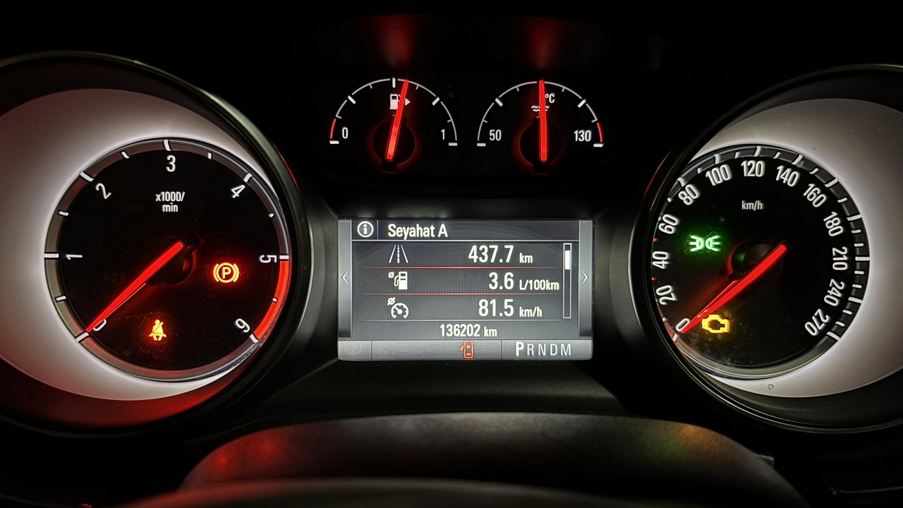 Opel Astra K Gösterge Ekranı