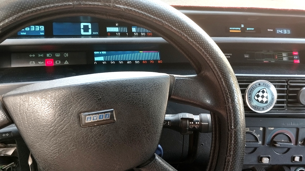 Fiat Tempra Dijital Gösterge Ekranı