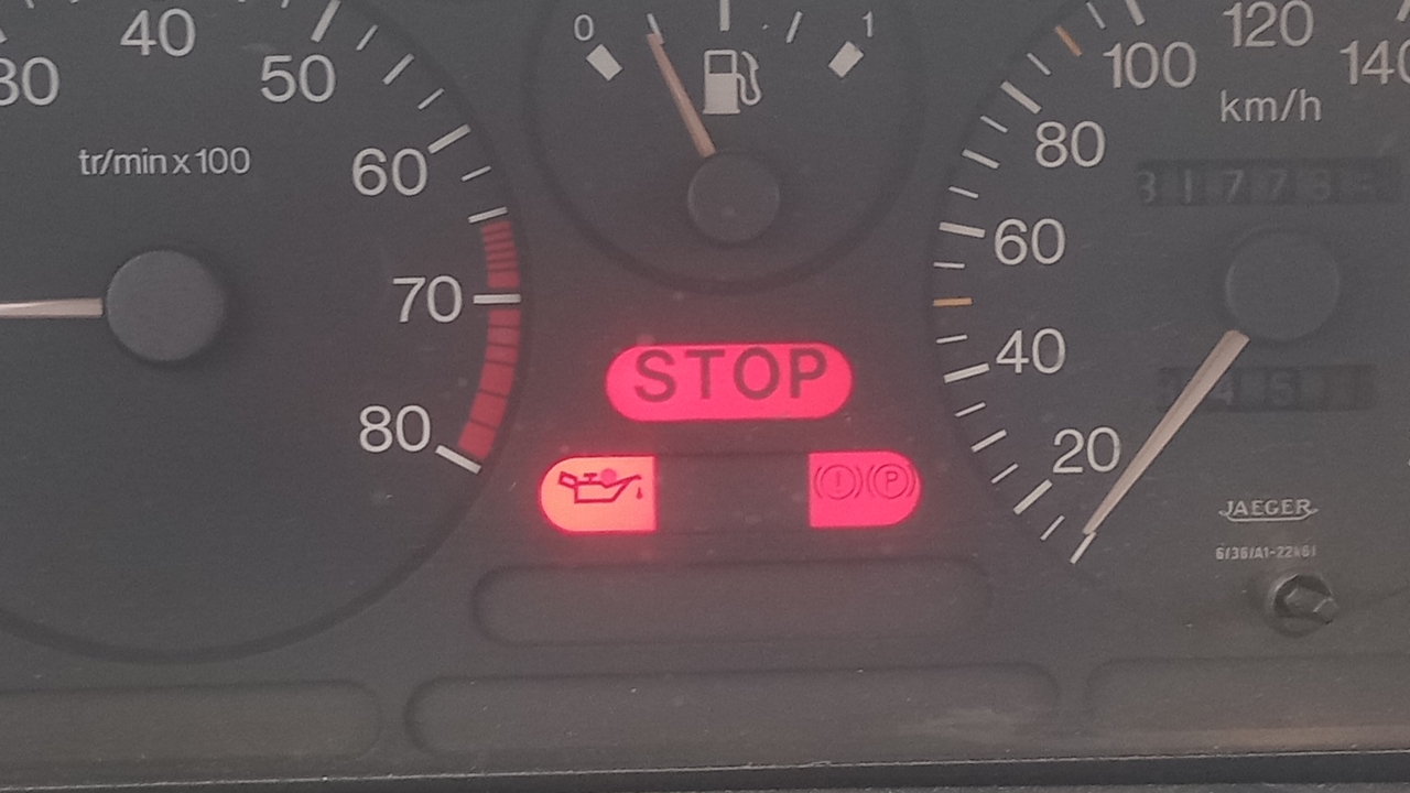 Gösterge Paneli STOP Lambası