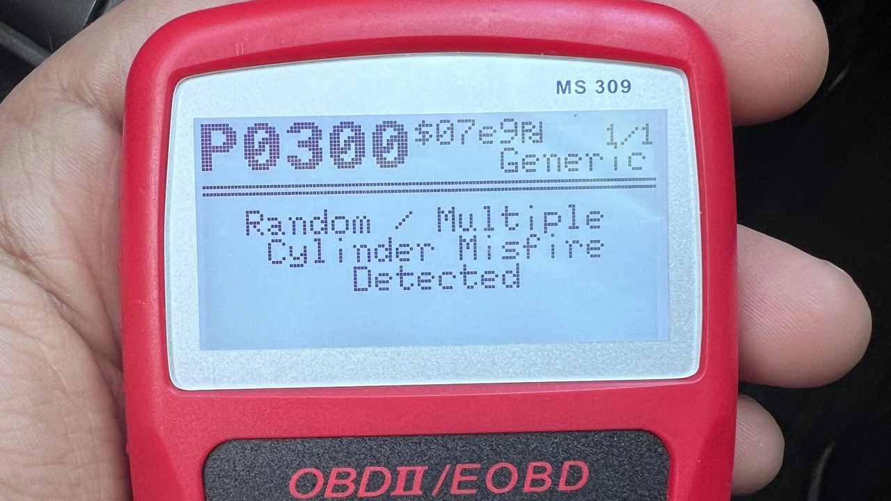Random / Multiple Cylinder Misfire Detected OBD-II