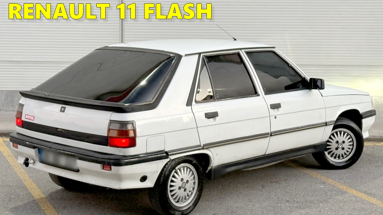 Renault 11 Flash Arkadan Görünüm