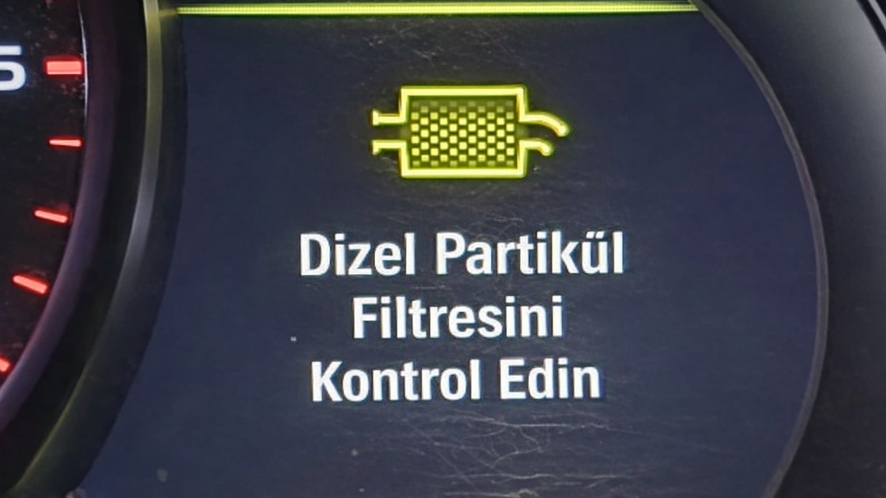 Dizel Partikül Filtresini Kontrol Edin