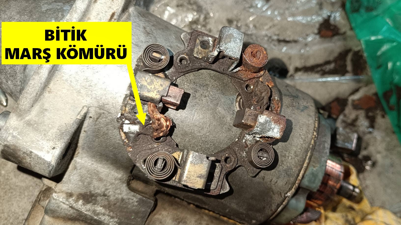 Bitik Marş Motoru Kömürü